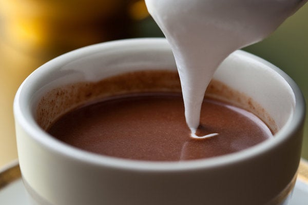 Coconut Milk Hot Chocolate